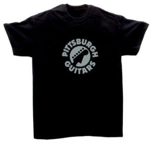 Pittsburgh Guitars Logo T-Shirt