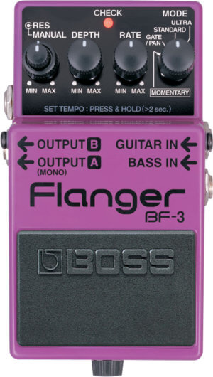 Boss Flanger BF-3 Pedal at Pittsburgh Guitars