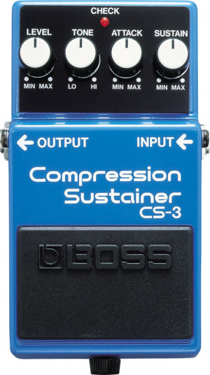 Boss Compression Sustainer CS-3 at Pittsburgh Guitars