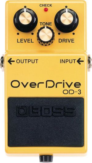 Boss Overdrive OD-3 Pedal at Pittsburgh Guitars