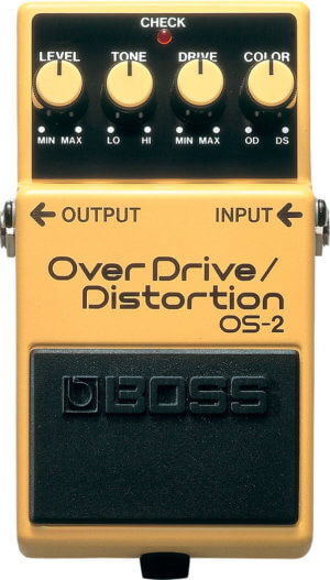 Boss OS-2 Overdrive/Distortion Pedal at Pittsburgh Guitars