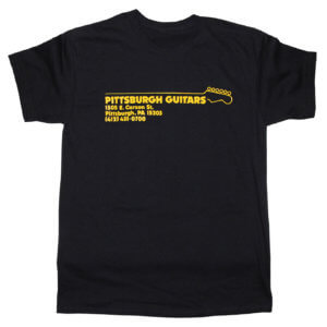 Pittsburgh Guitars "Go For the Neck" T-shirt