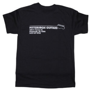 Pittsburgh Guitars "Go For the Neck" T-shirt