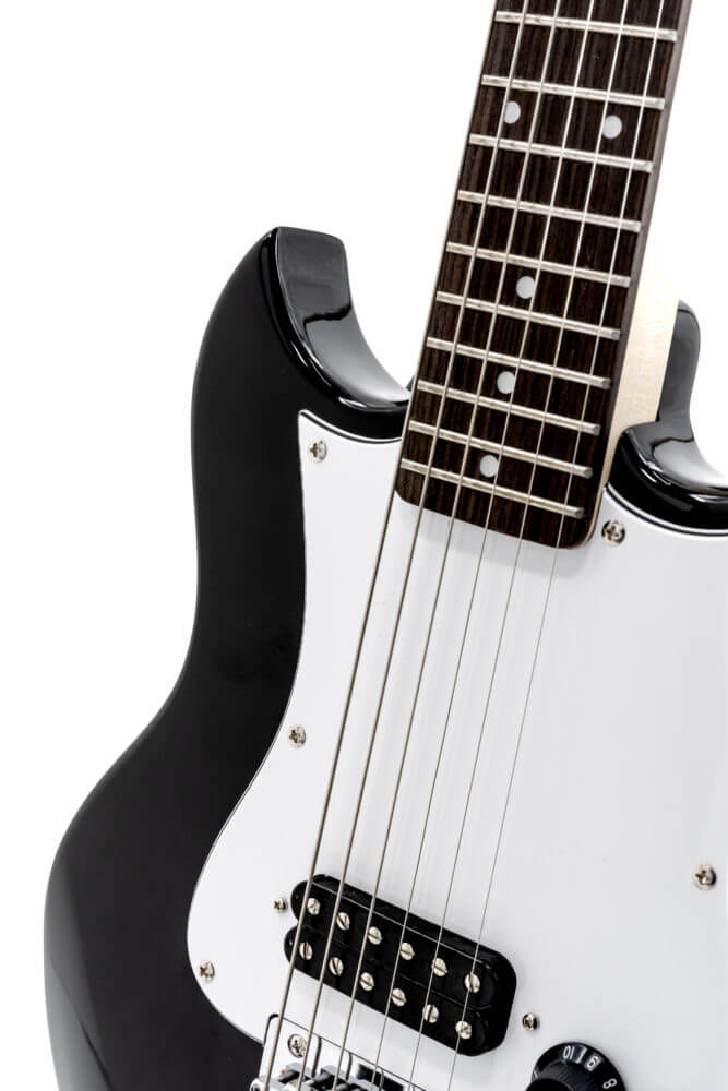 New Vox SDC-1 Mini Electric Guitar, Black, with Gig Bag