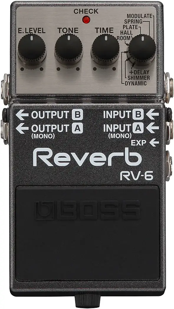 BOSS RV-6 Reverb at Pittsburgh Guitars