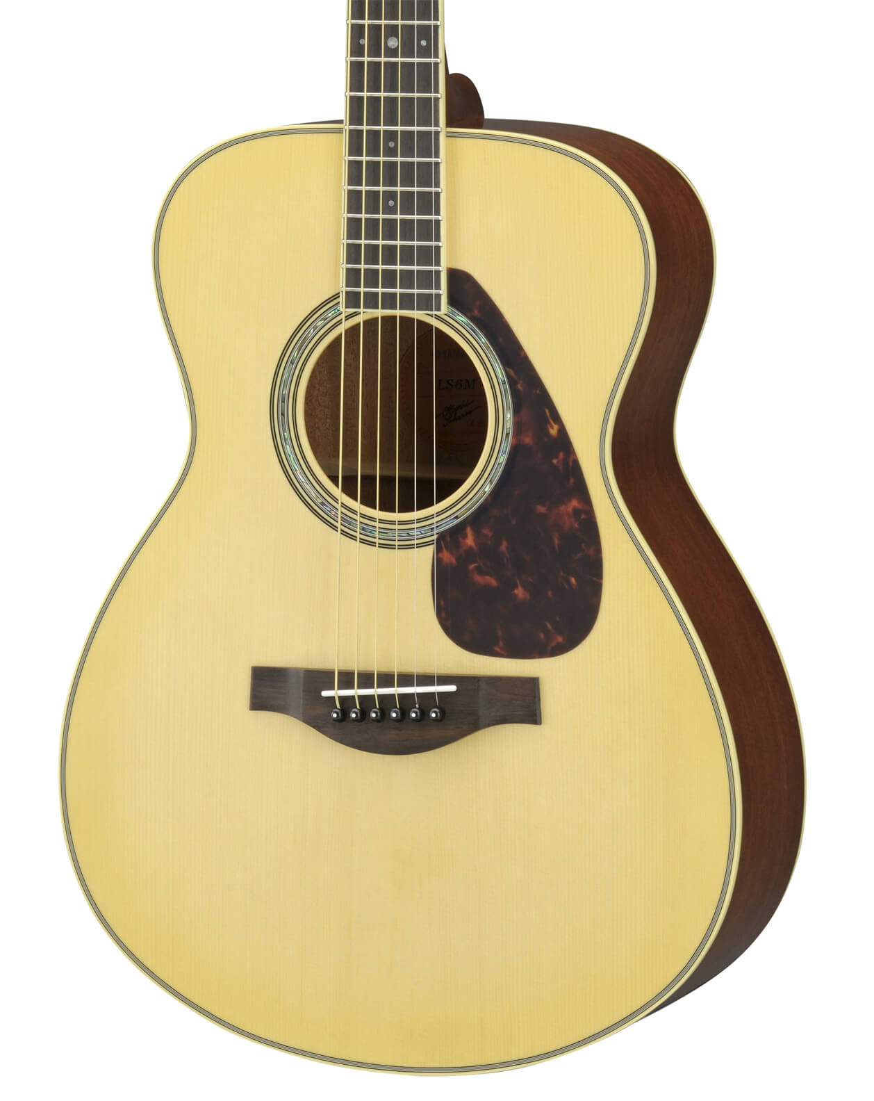 New Yamaha LS6M ARE, L Series Concert Acoustic/Electric, Solid