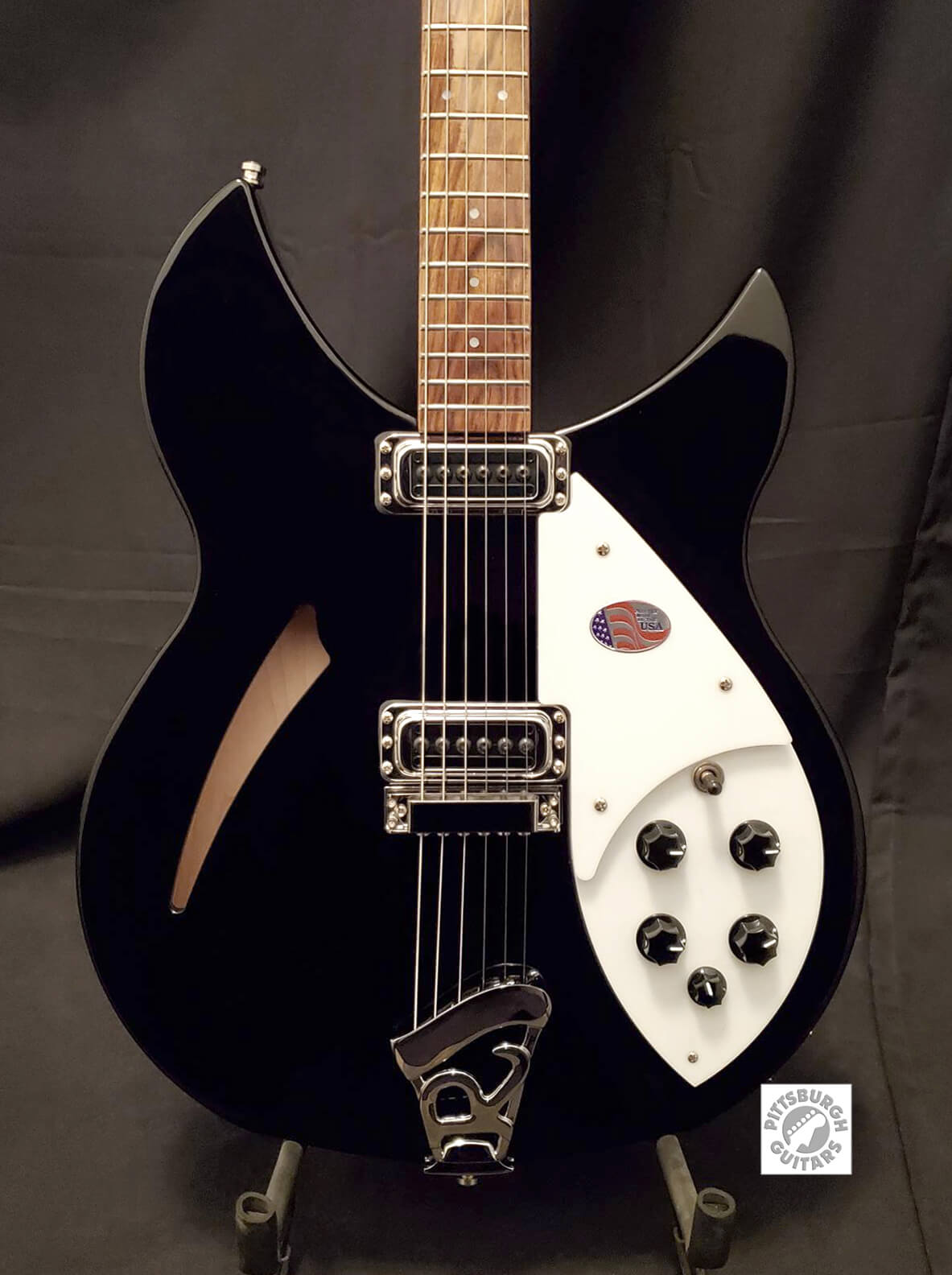New Rickenbacker 330 in Jetglo, with Hard Case and Free New Rickenbacker 330 in Jetglo, with Hard Case and Free