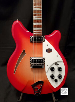 New Rickenbacker 360 FG in Fireglo at Pittsburgh Guitars
